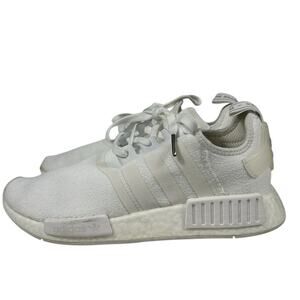 adidas NMD R1 Triple White Sneakers Mens 10 / Womens 11 Boost Running Shoes